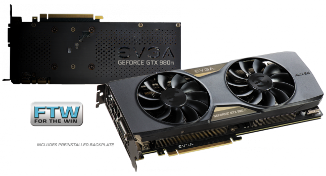 EVGA GeForce GTX 980 Ti FTW