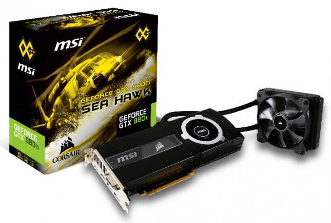 MSI GTX980Ti SEA HAWK Video Card