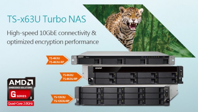 QNAP TS-x63U series NAS