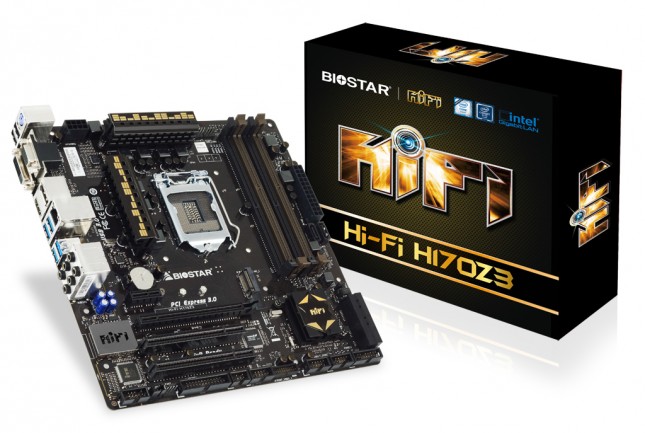 Biostar Hi-Fi H170Z3 Motherboard