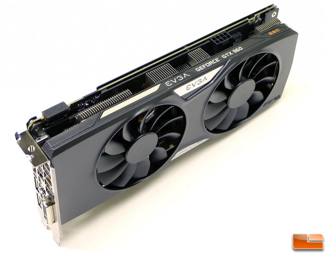 EVGA GeForce GTX 960 SSC 4GB Angle