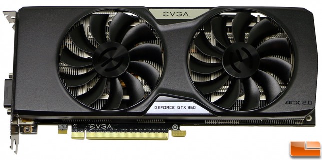 EVGA GeForce GTX 960 SSC 4GB Front