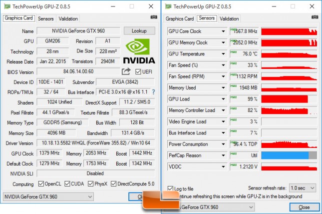 EVGA GeForce GTX 960 SSC Overclock