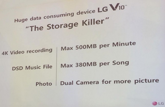 LG V10 The Storage Killer