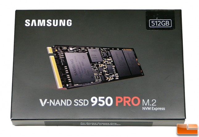 Samsung SSD Pro 950 Retail box