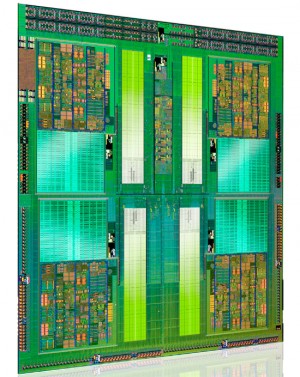 AMD FX Bulldozer CPU Die