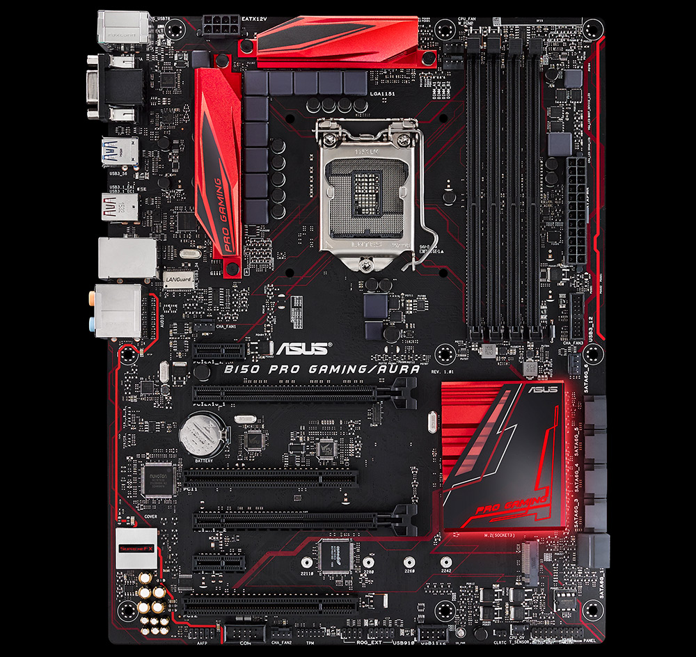 ASUS Announces B150 Pro Gaming Aura Motherboard Intel B150 Chipset Legit Reviews