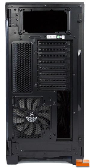 Corsair Carbide 600C Rear Exterior