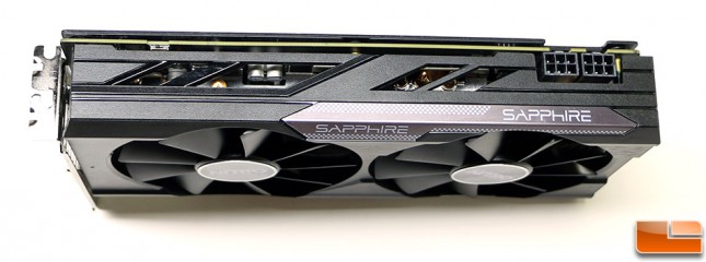 Sapphire Radeon R9 380X Nitro OC Video Card Top