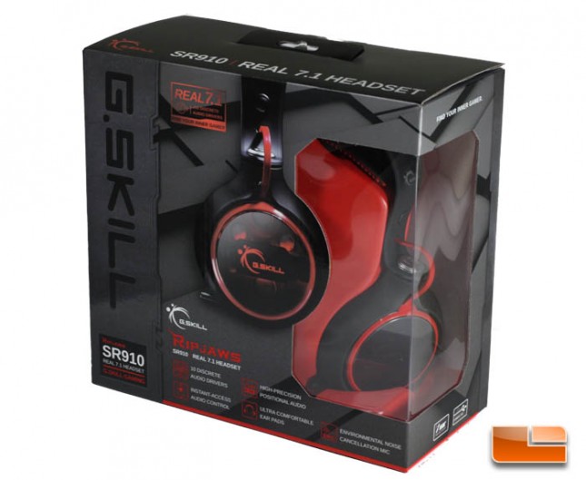 G.SKILL SR910 Real 7.1 Headset