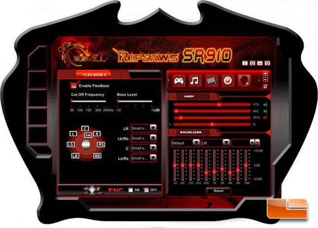 G.SKILL SR910 Software