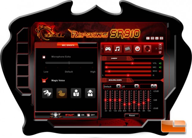 G.SKILL SR910 Software