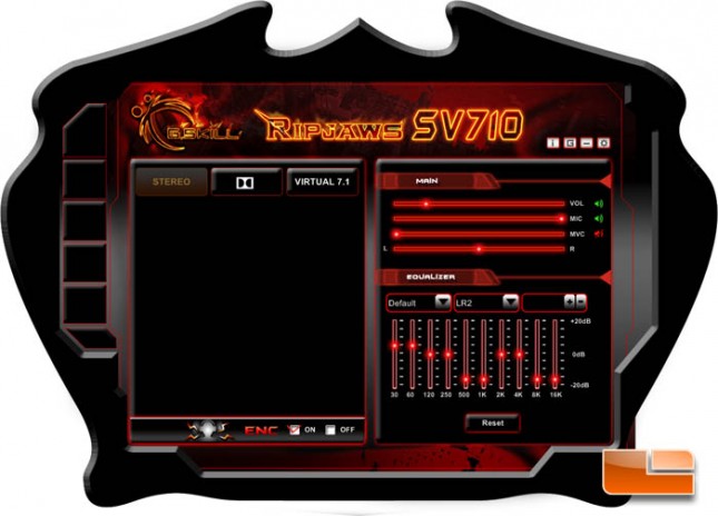 G.SKILL SV710 Software