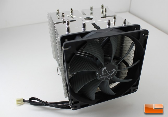 Scythe Ninja 4 with Glide Stream fan installed