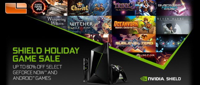NVidia Shield Games Holiday Sale
