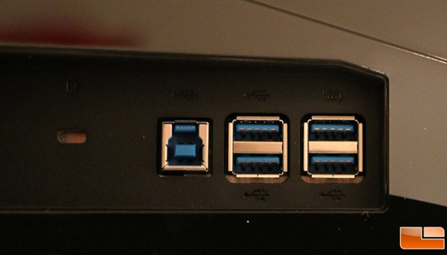 Acer X34 USB 3.0 Ports