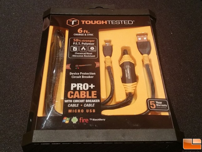 Tough Tested Pro+ Cable