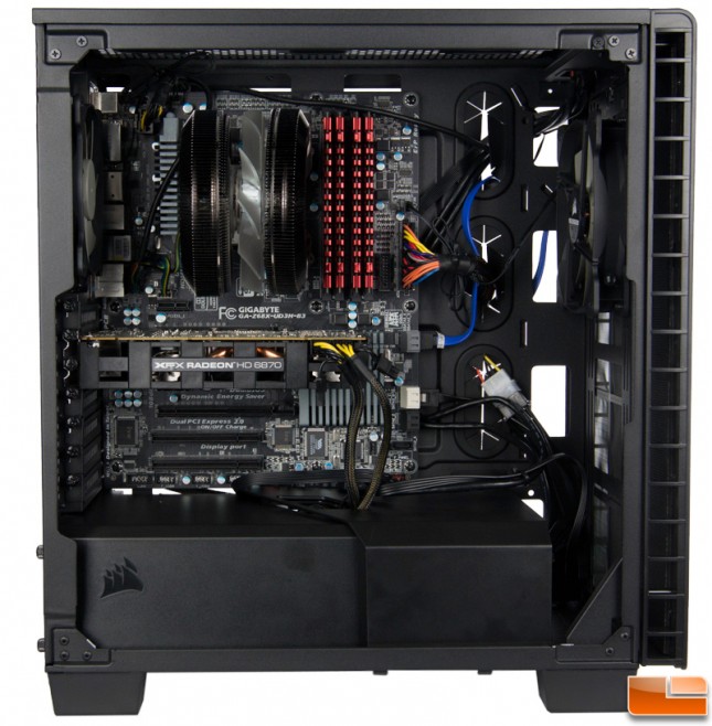 Corsair Carbide 400Q Left Build