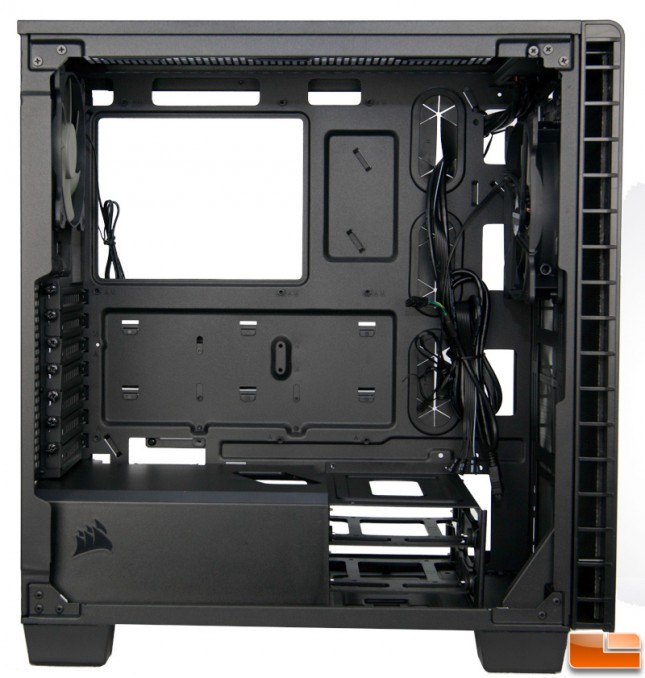 Corsair Carbide 400Q Left Interior