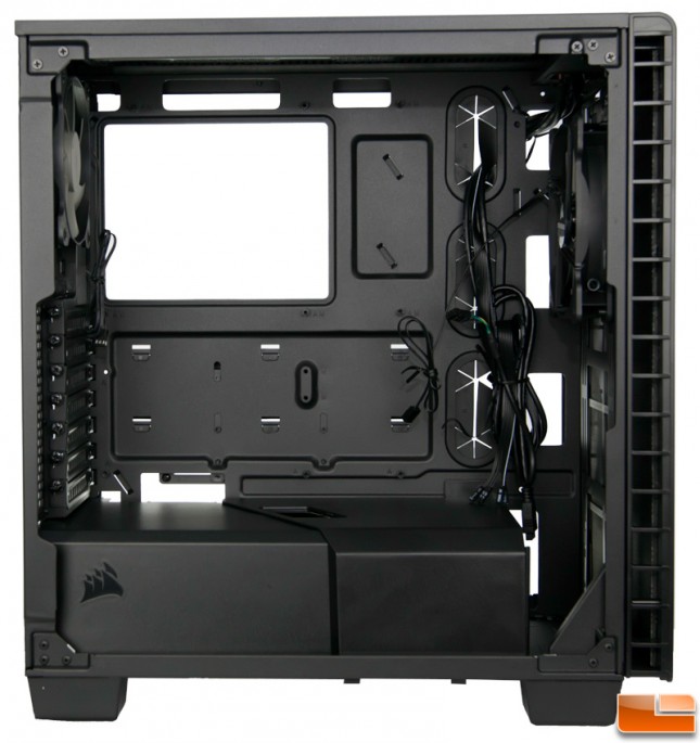 Corsair Carbide 400Q Left Interior