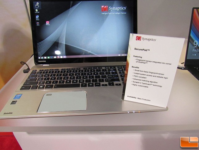 Synaptics-CES-2016-SecurePad