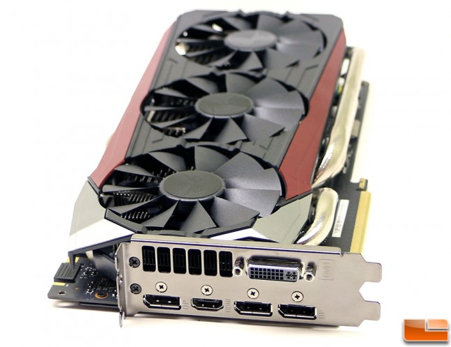 ASUS GeForce GTX 980 Ti Strix Display Outputs