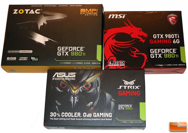 GeForce GTX 980 Ti Video Card Roundup