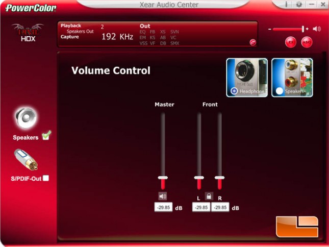 PowerColor Devil HDX Software
