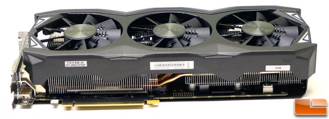 Zotac GeForce GTX 980 Ti AMP! Bottom