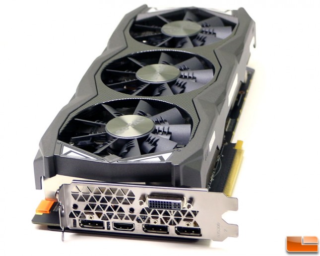 Zotac GeForce GTX 980 Ti AMP! Video Outputs