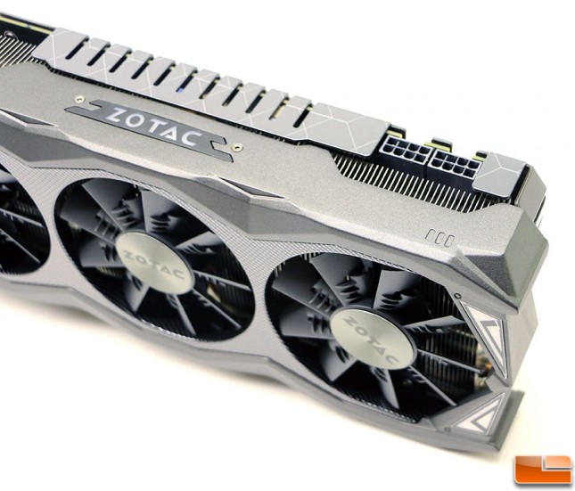 Zotac GeForce GTX 980 Ti AMP! Power Connectors