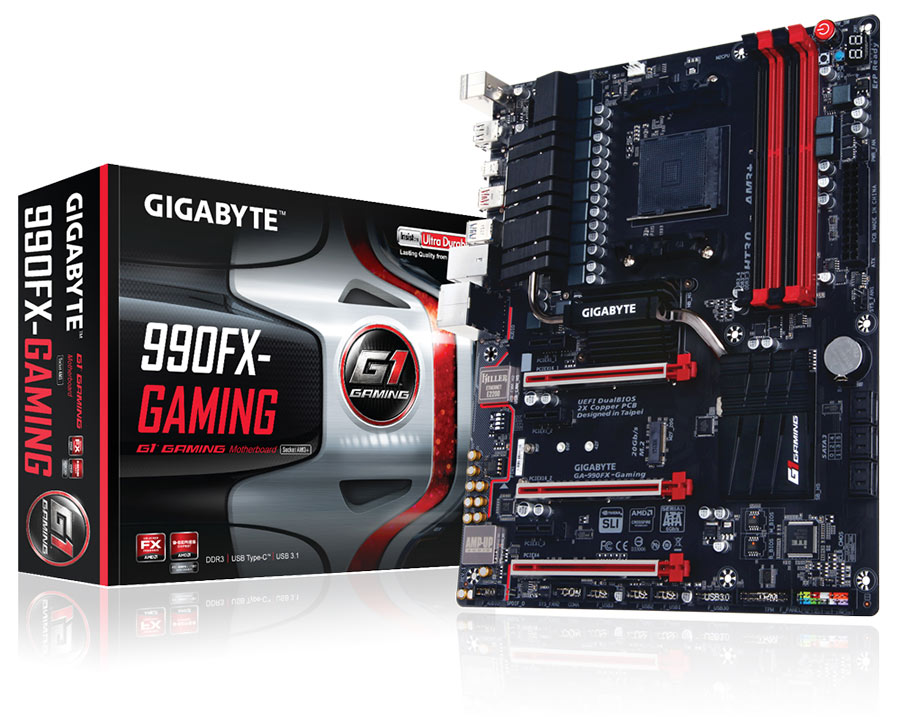 Gigabyte Releases New AMD AM3+ Motherboards - 970-Gaming and 990FX