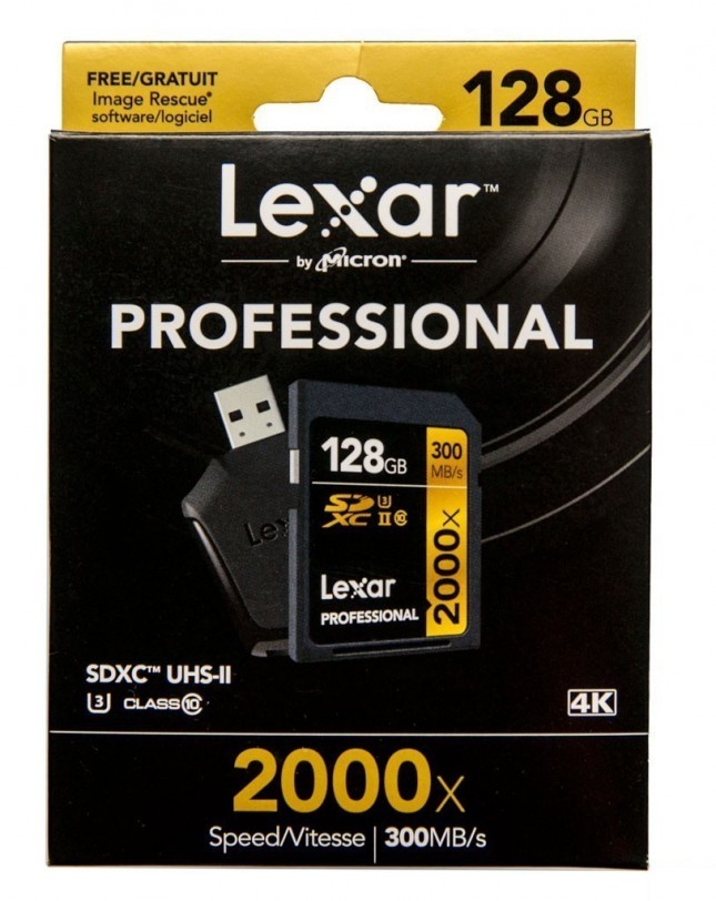Lexar Professional 2000x 128GB SDXC UHS-II/U3 Review - Legit Reviews
