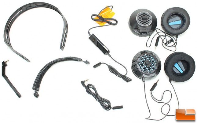 Plantronics RIG 500E Components