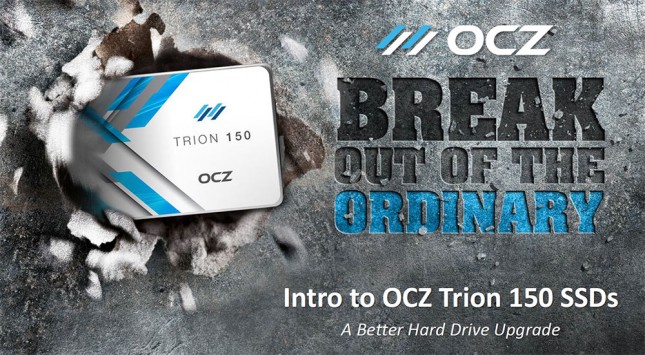 OCZ Break Out Of The Ordinary