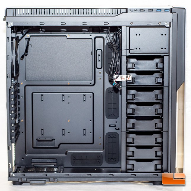 Antec P380 - Left - Interior