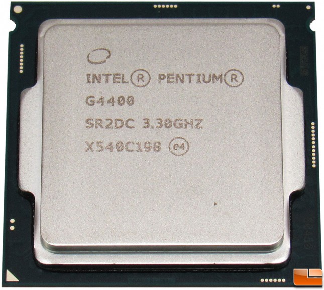 Intel Pentium G4400 CPU