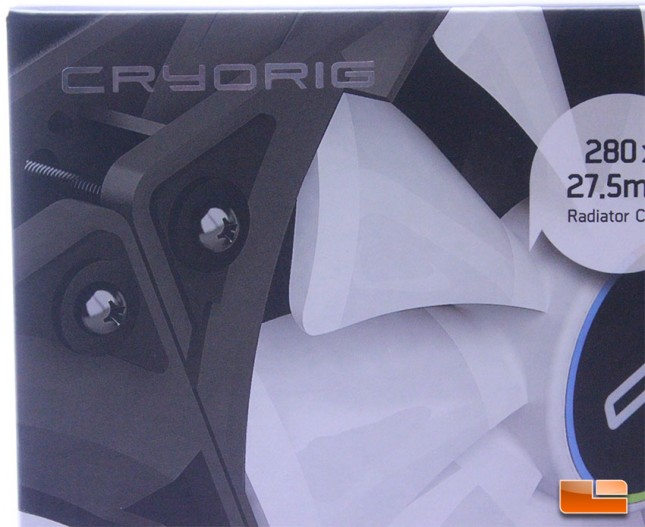 Cryorig A80 Box with foil logo
