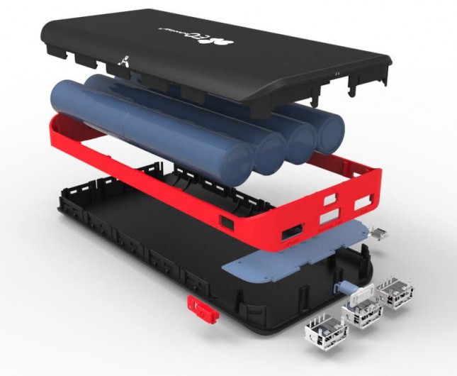 EC Technology 22400mAh Exploded Diagram