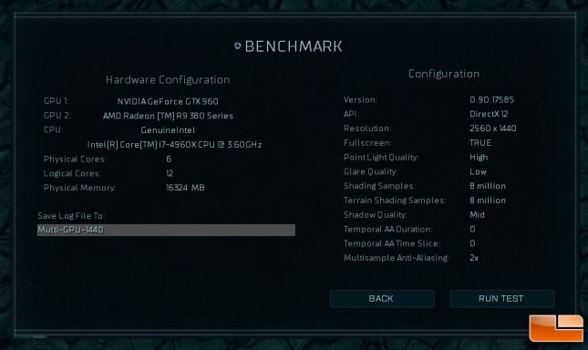 multi-gpu settings