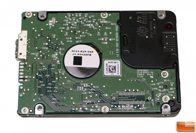 WD PiDrive 314GB Back