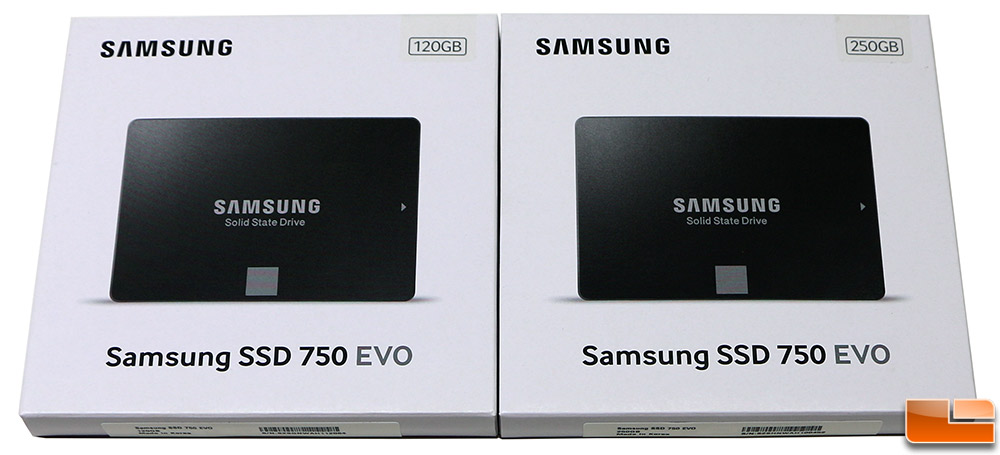 Samsung 750 EVO 120GB and 250GB - Legit Reviews