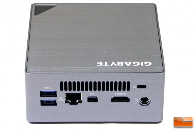 Gigabyte BRIX S BSi7-6500 Back I/O Panel