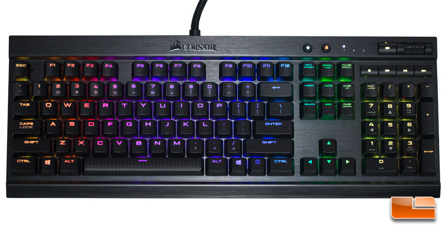 Corsair Gaming K70 RGB RAPIDFIRE Mechanical Keyboard Review - Legit Reviews