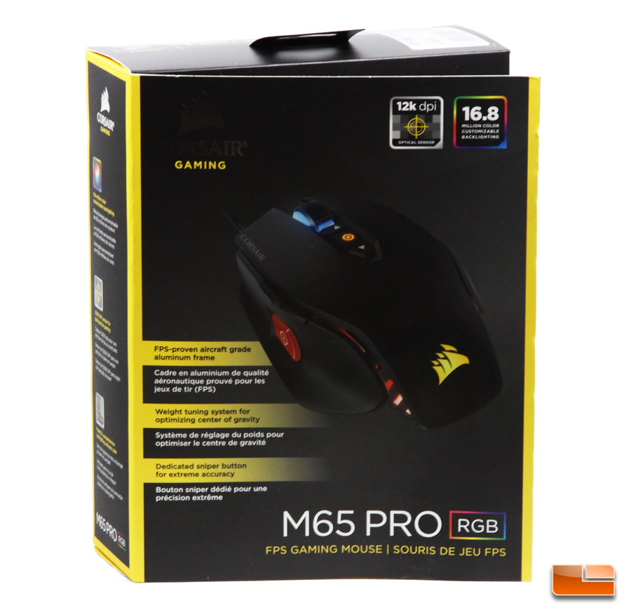 Corsair Gaming M65 PRO RGB Gaming Mouse – What's New to Review