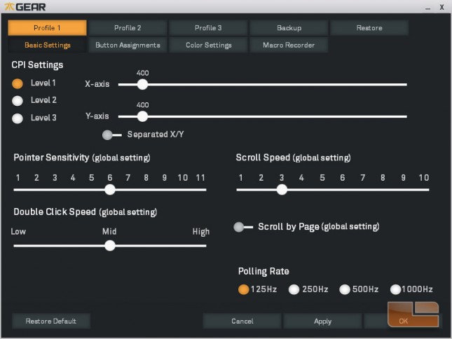 Fnatic Gear Flick Software