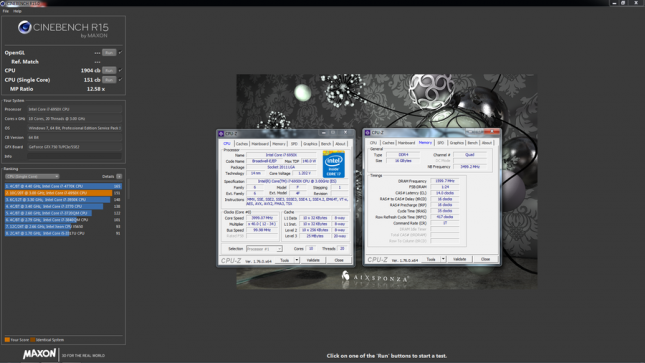 6950x cinebench stock