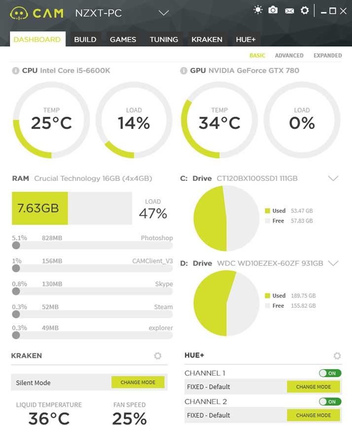 Nzxt Cam 3 1 Software Announced W Gpu Overclocking Legit Reviews