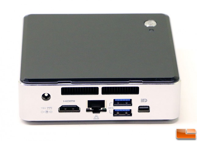 NUC6i5SYK Back Panel