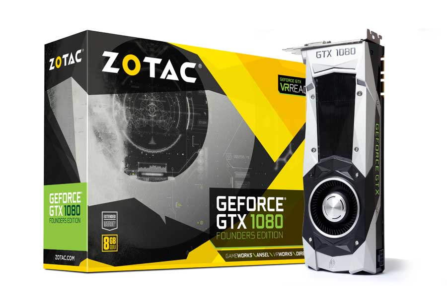 Zotac GeForce GTX 1080 Amp and Amp Extreme Video Cards Debut - Legit